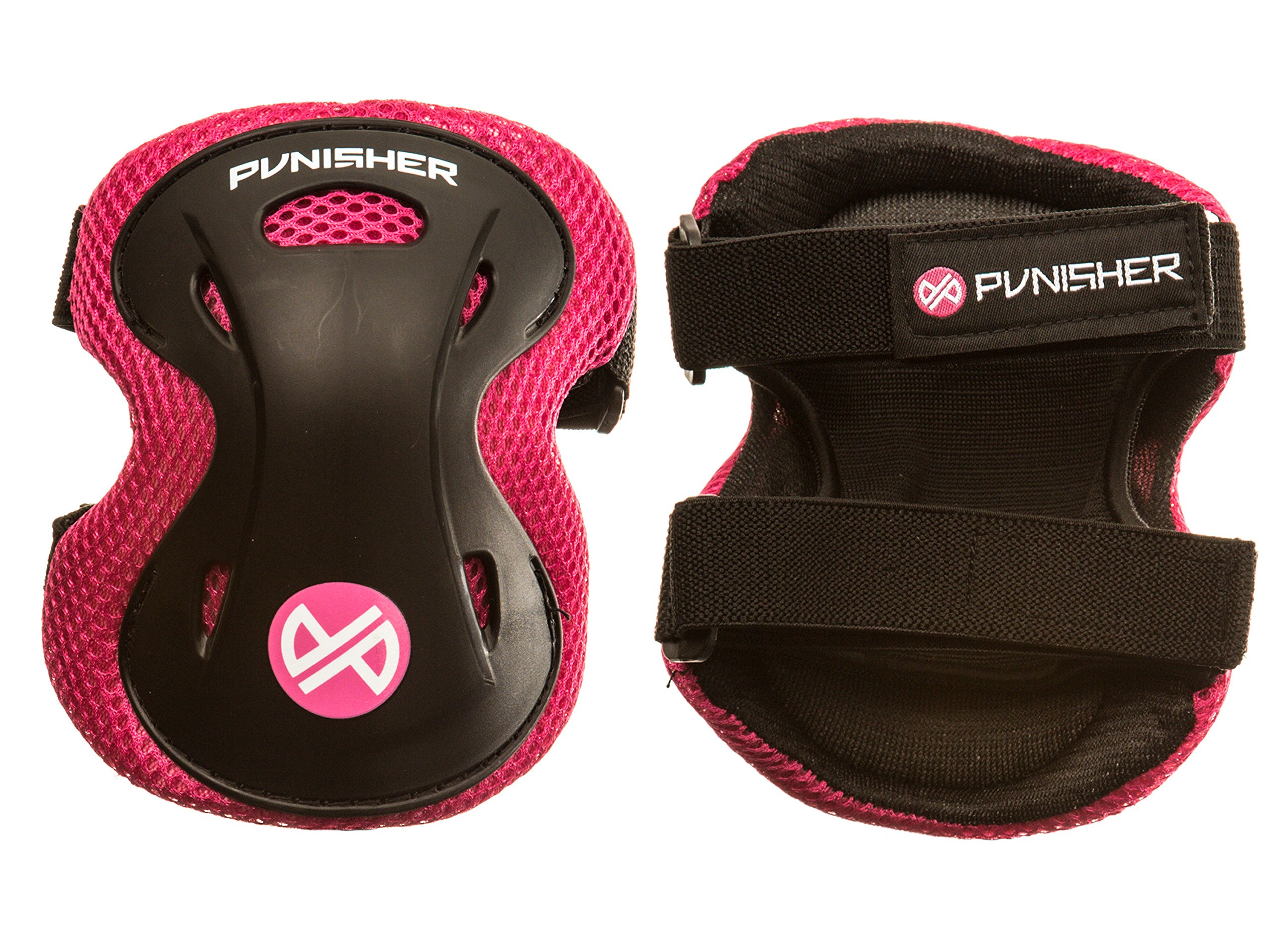 Punisher Skateboards - Juego de Almohadillas Protectoras para jóvenes con Codos, Rodillas y muñecas, para BMX y Patinaje, a Partir de 8 años