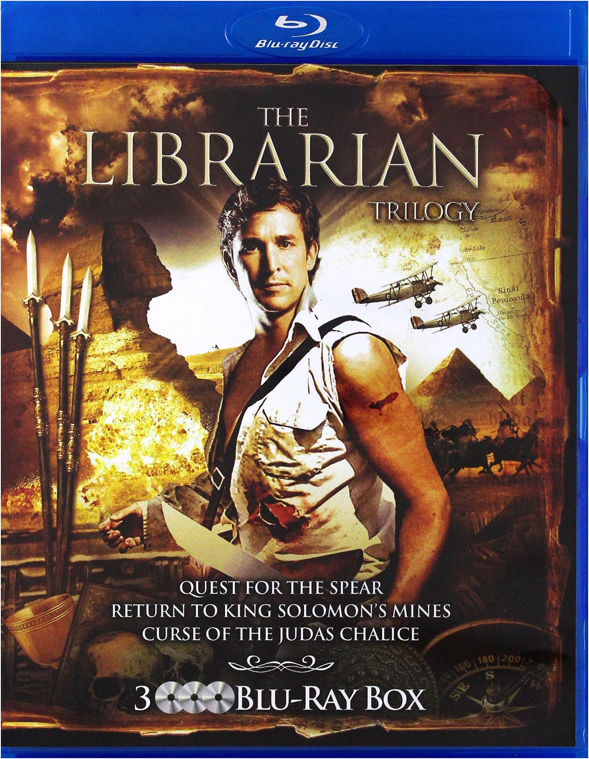 LIBRARIAN TRILOGY - MOVIE [Blu-ray]