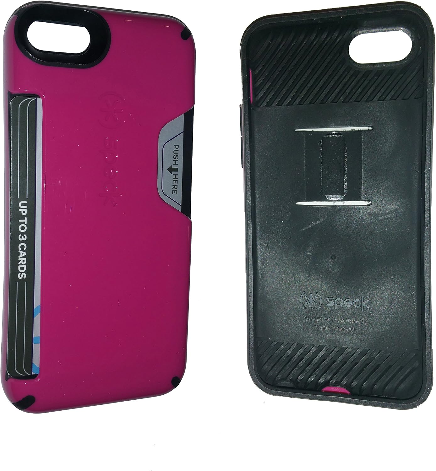 Speck Products CandyShell Card Case for iPhone 5c (Pink/Black)