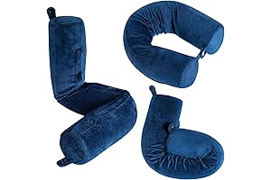 Dot and Dot Twist Memory Foam Travel Pillow