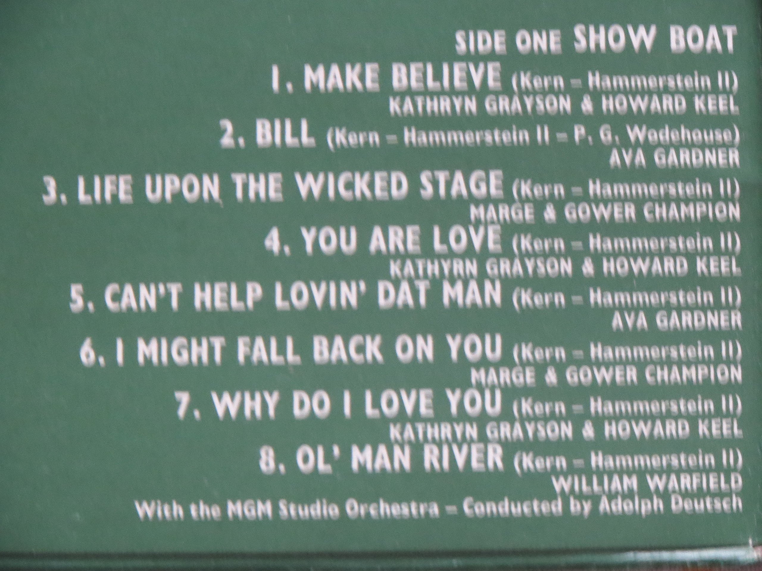 Showboat / Lovely To Look At