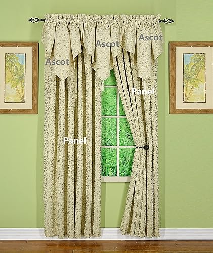 Miniatura 7 de Today's Curtain Lexington Panel 55 pulgadas de ancho x 84 pulgadas de largo, crudosalvia