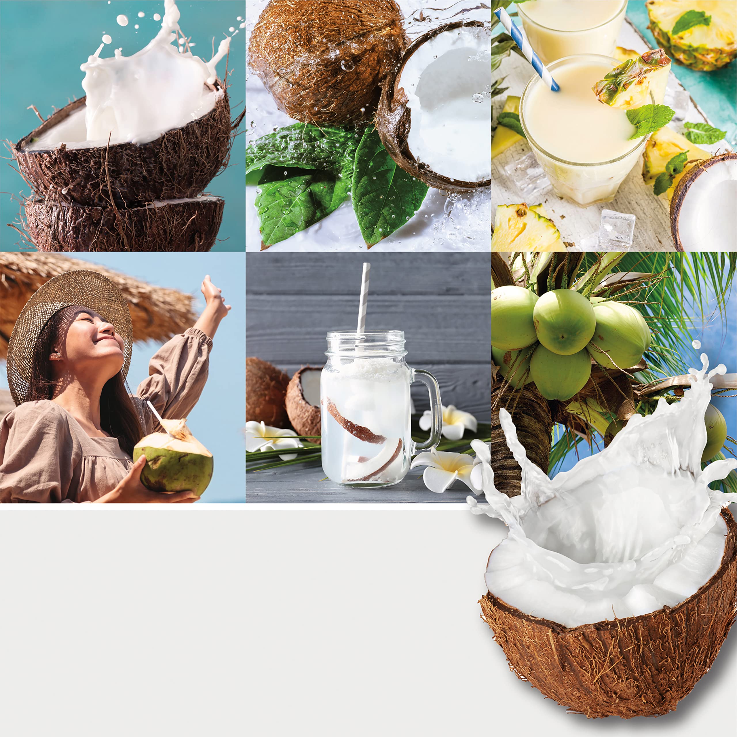 Yankee Candle Candela profumata in giara media | Latte di cocco | Durata Fino a 75 Ore