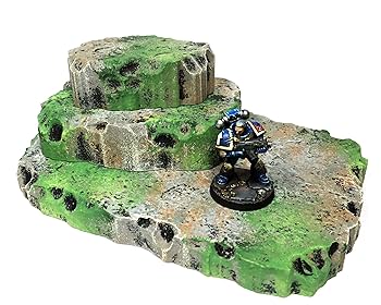 その他 Terrain - Modular Hills (6 pieces) Amazon.com: Mossy Stone Stacking Modular Hills Set