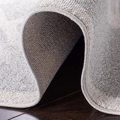 Vista 49 de Safavieh Amherst Collection amt421b Gris Claro y Beige Interior/exterior Area Rug, Polipropileno