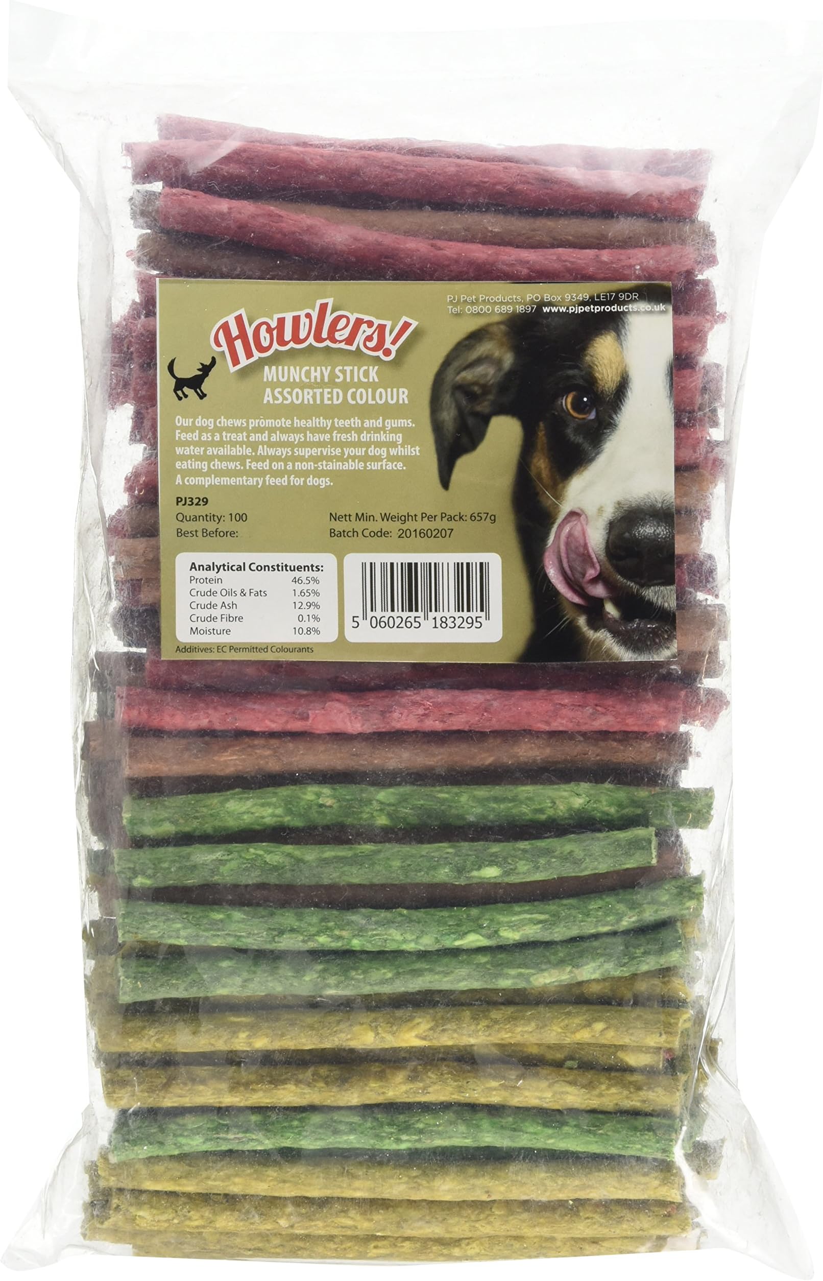 Assorted Munchy Sticks, 12.5 cm, Pack of 100