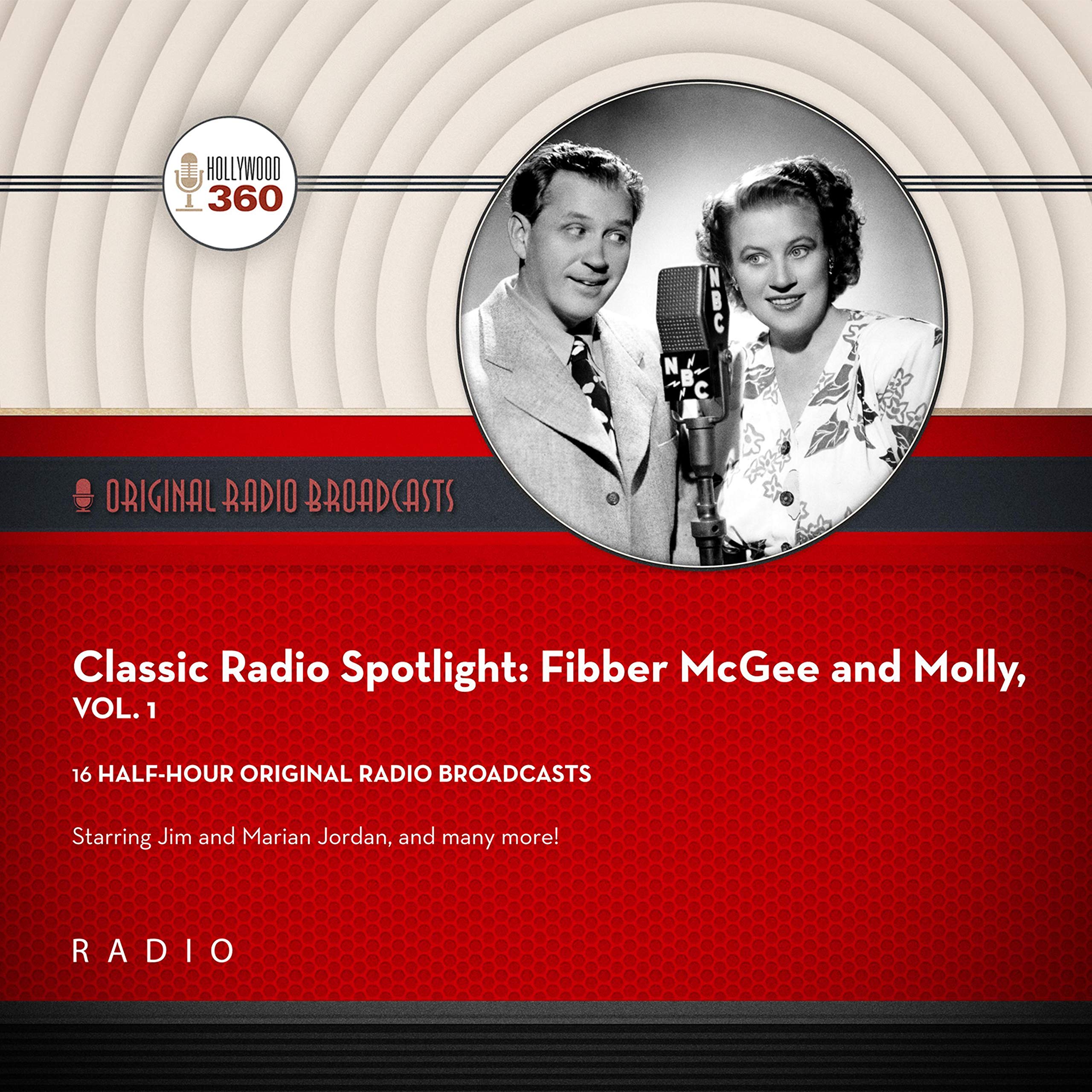 Cover art for Classic Radio Spotlight: Fibber McGee and Molly, Vol. 1