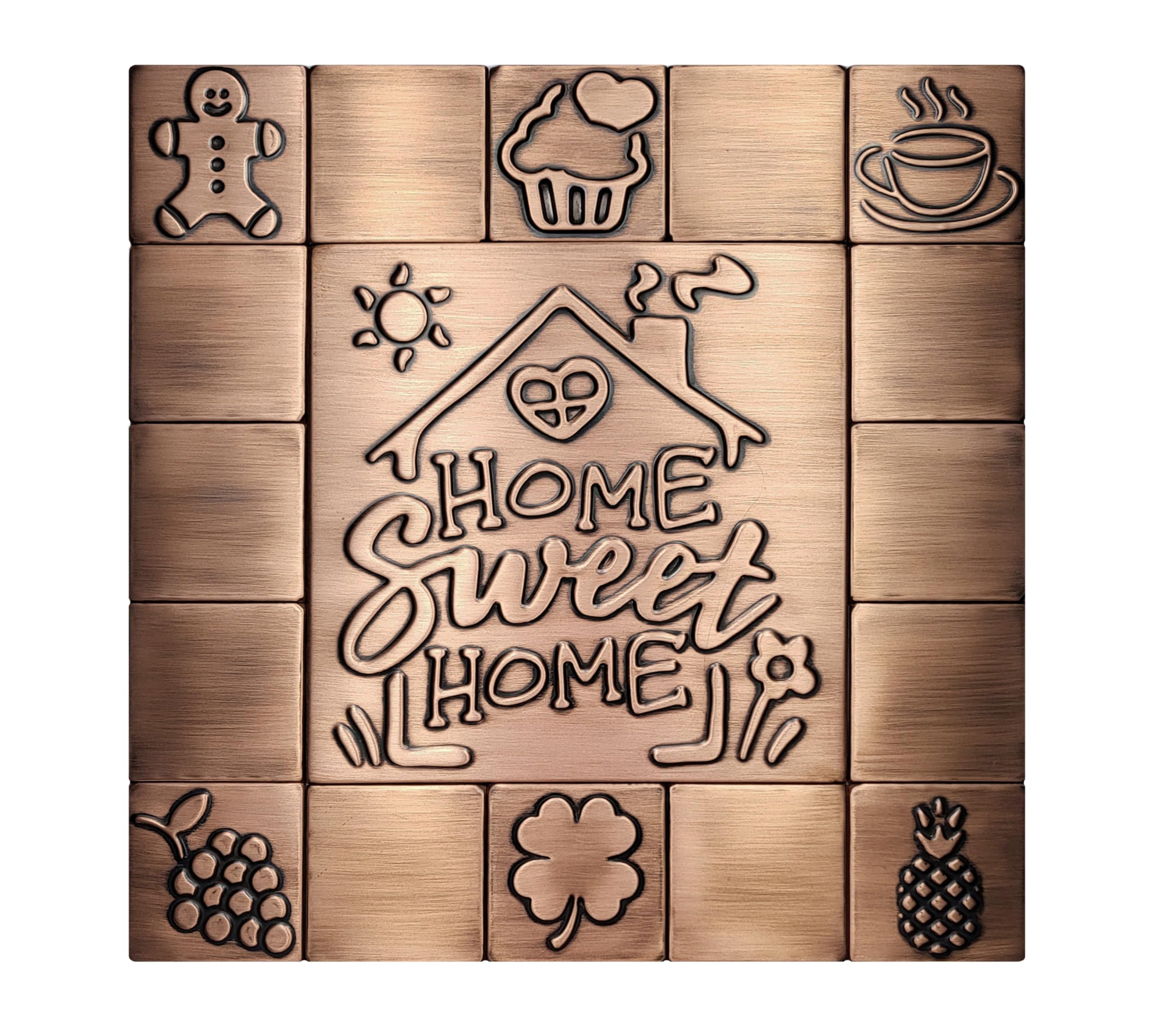 Azulejos de metal de cobre auténtico para renovar el corazón del hogar con estilo propio