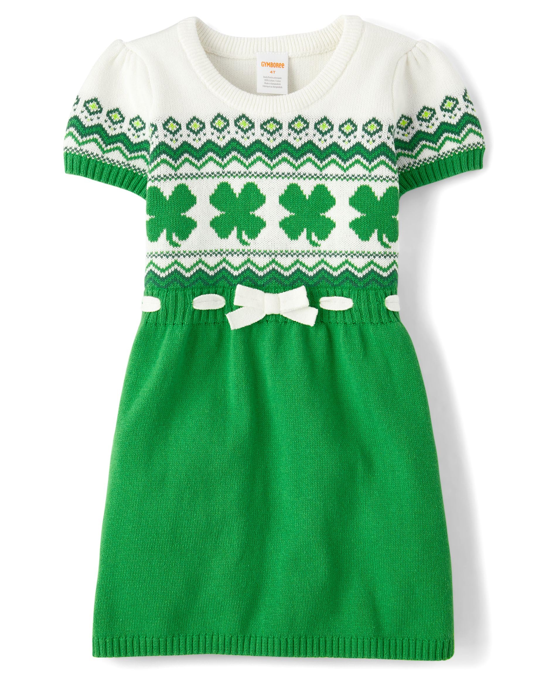 Gymboree Girls' and Toddler Short Sleeve Sweater Dresses