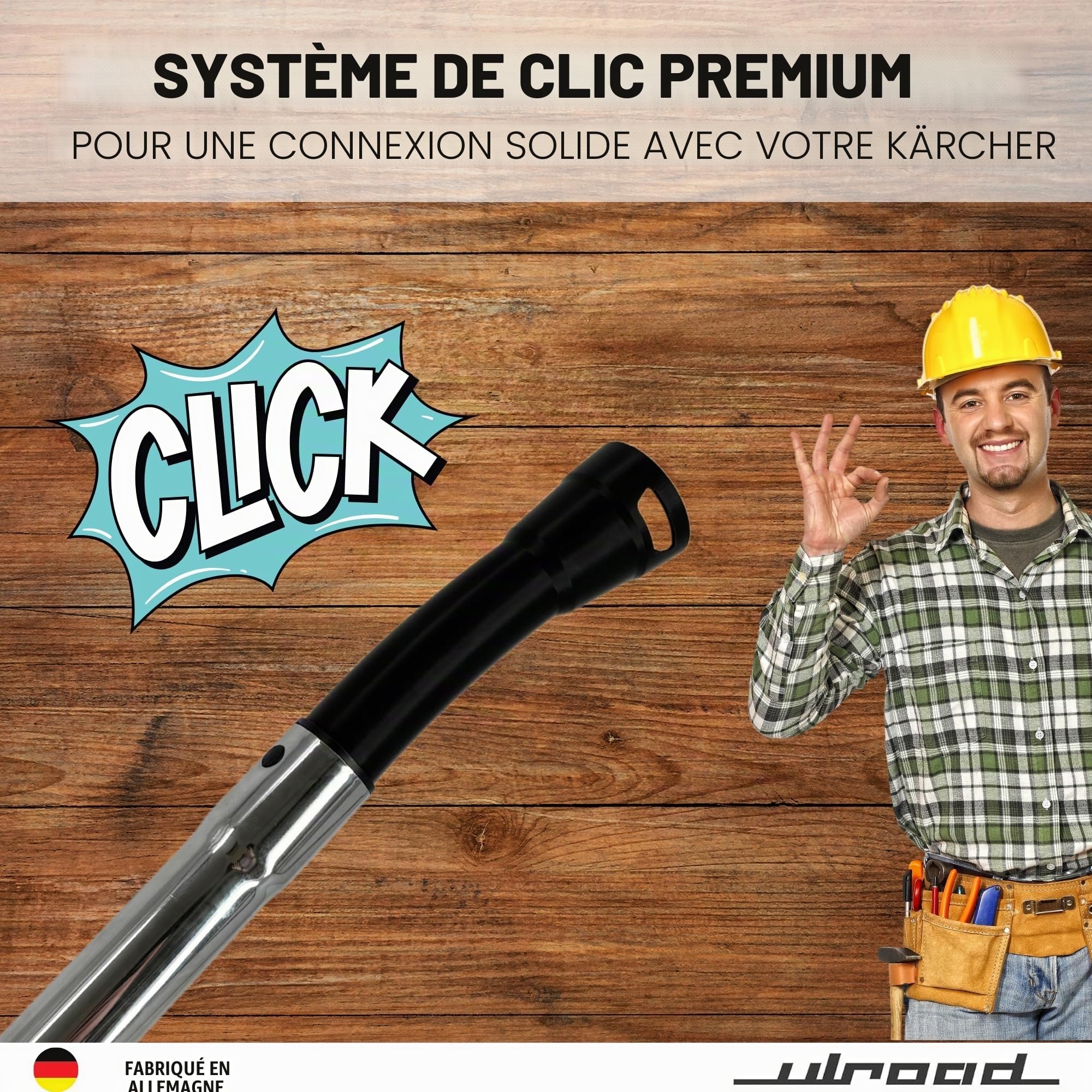 Poignée pour aspirateur à eau et poussière Kärcher WD3 WD4 WD5 WD6 35 mm 2.863-012.0 1.348-110.0 1.348-111.0 1.348-112.0 - Poignée de tuyau