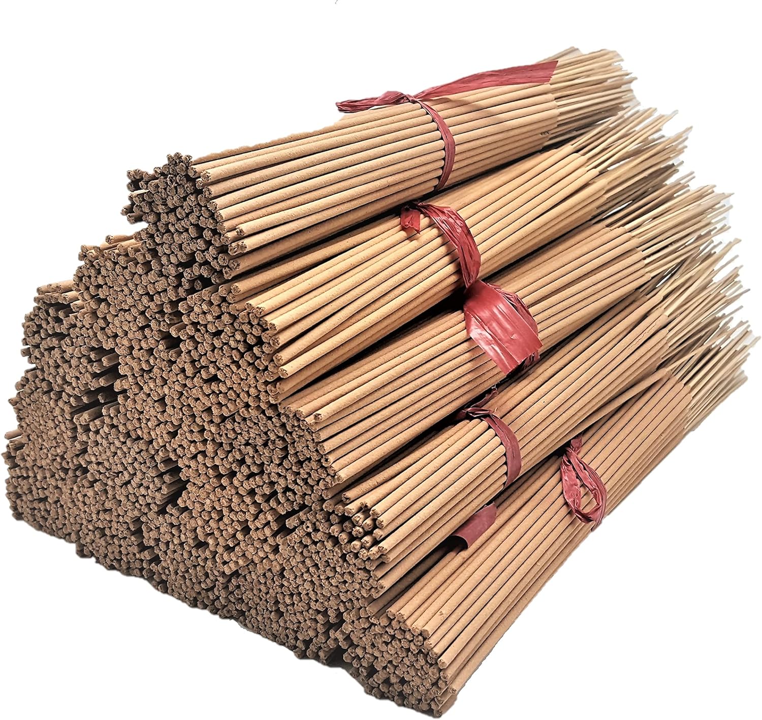 10 Bundles Unscented 1000 Wood Pulp Incense Sticks Premium