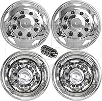 Vista 1 de Simulador de una rueda de A+ 17", de acero inoxidable, juego para 2011 Current GM/Chevy 3500HD