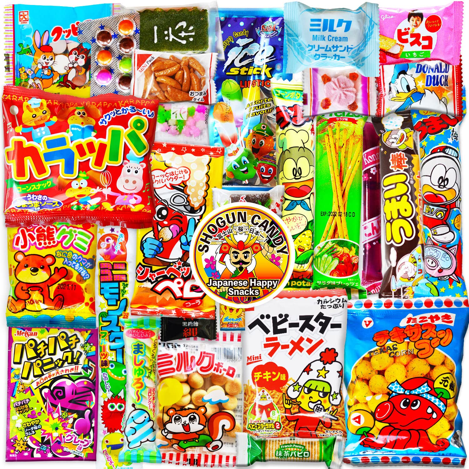 Buy Japanese snacks assortment 30pcs , full of dahi. "SHO" Online at