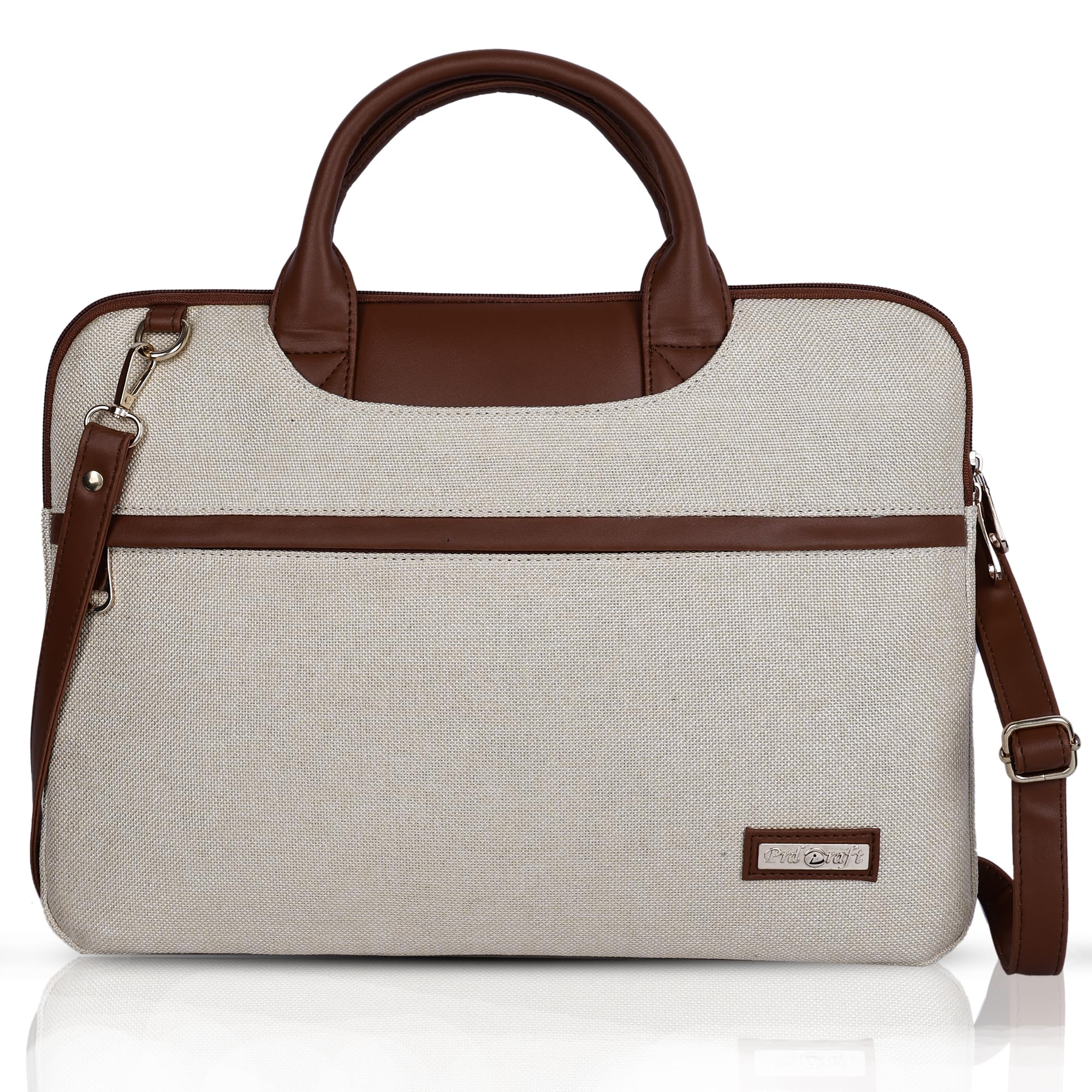 prd craft international PRD Craft Laptop Bag for Men – 15 Inch Office Sling with Shoulder Strap – Professional Messenger for Work and Business Use – Stylish Briefcase Organizer-picture-25