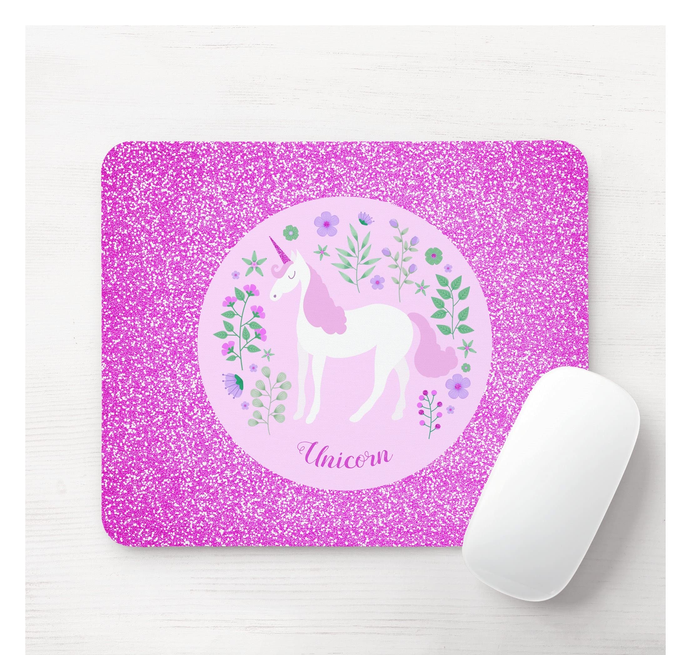 Darkbuck Mouse Pad for Girls Laptop Desktop PC Mousepads Gaming Rubber Base with Anti Skid Smooth Surface Pink Cute Unicorn Mousepad (22 cm x 18 cm) (Unicron Design 10) (B09H5KCKWQ) Amazon Price History, Amazon Price Tracker