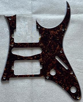 Pick Guard For Ibanez RG 770 DX Style Guitar Pickguard Scratch Plate 4-Ply Brown Tortoise