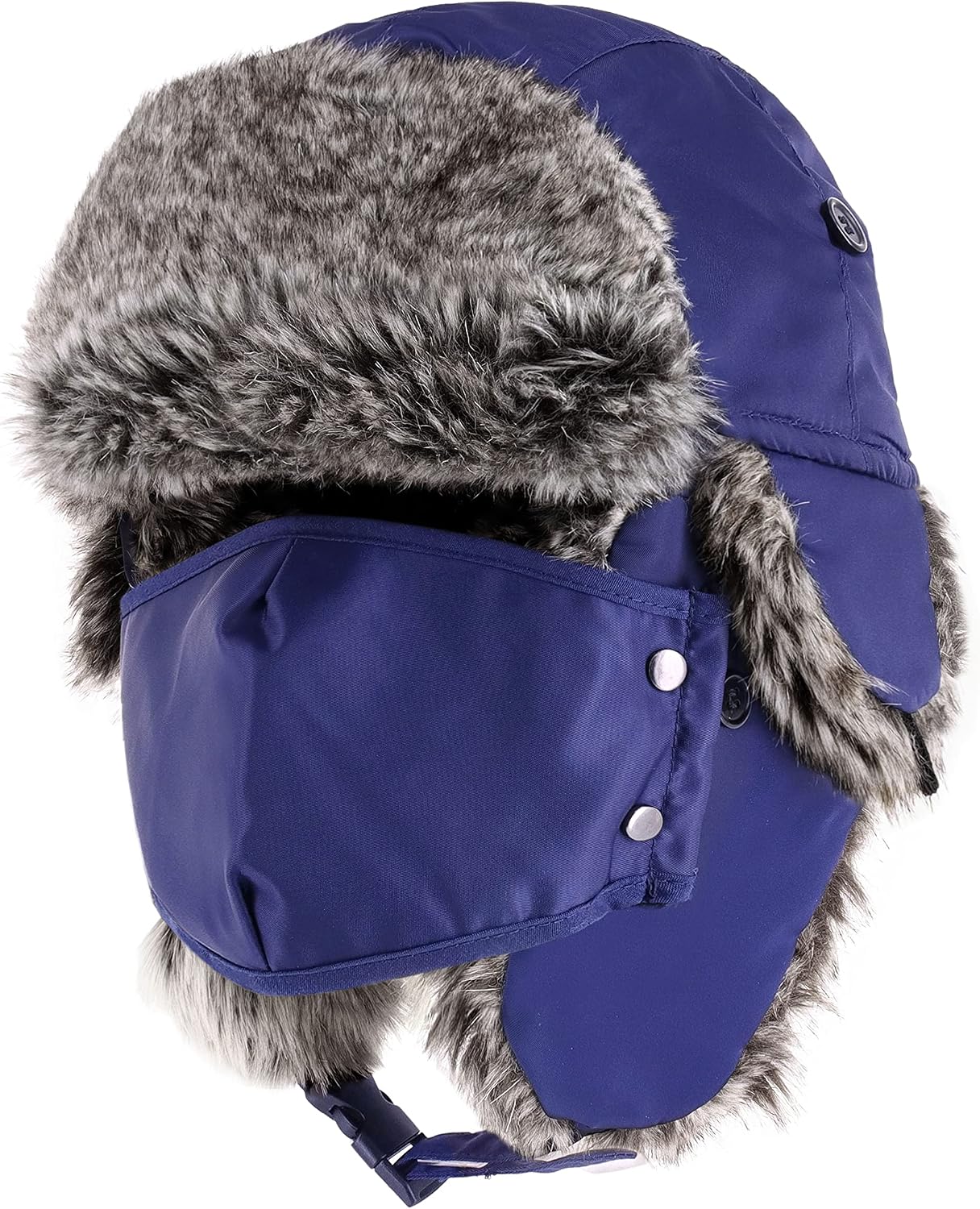 Chapeau De Ski Russe - Imperméable Et Chaud Avec Rabats D'oreille - Taille Unique Adulte Unisexe - Neuf Sans étiquette