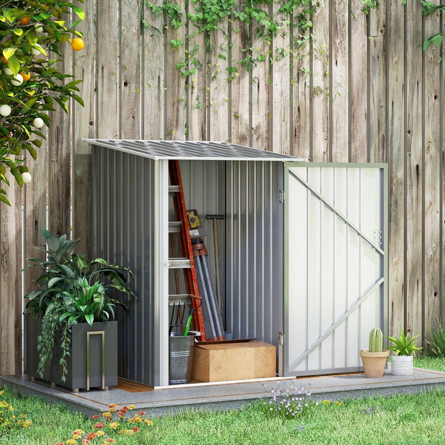Metal Outdoor Storage Shed