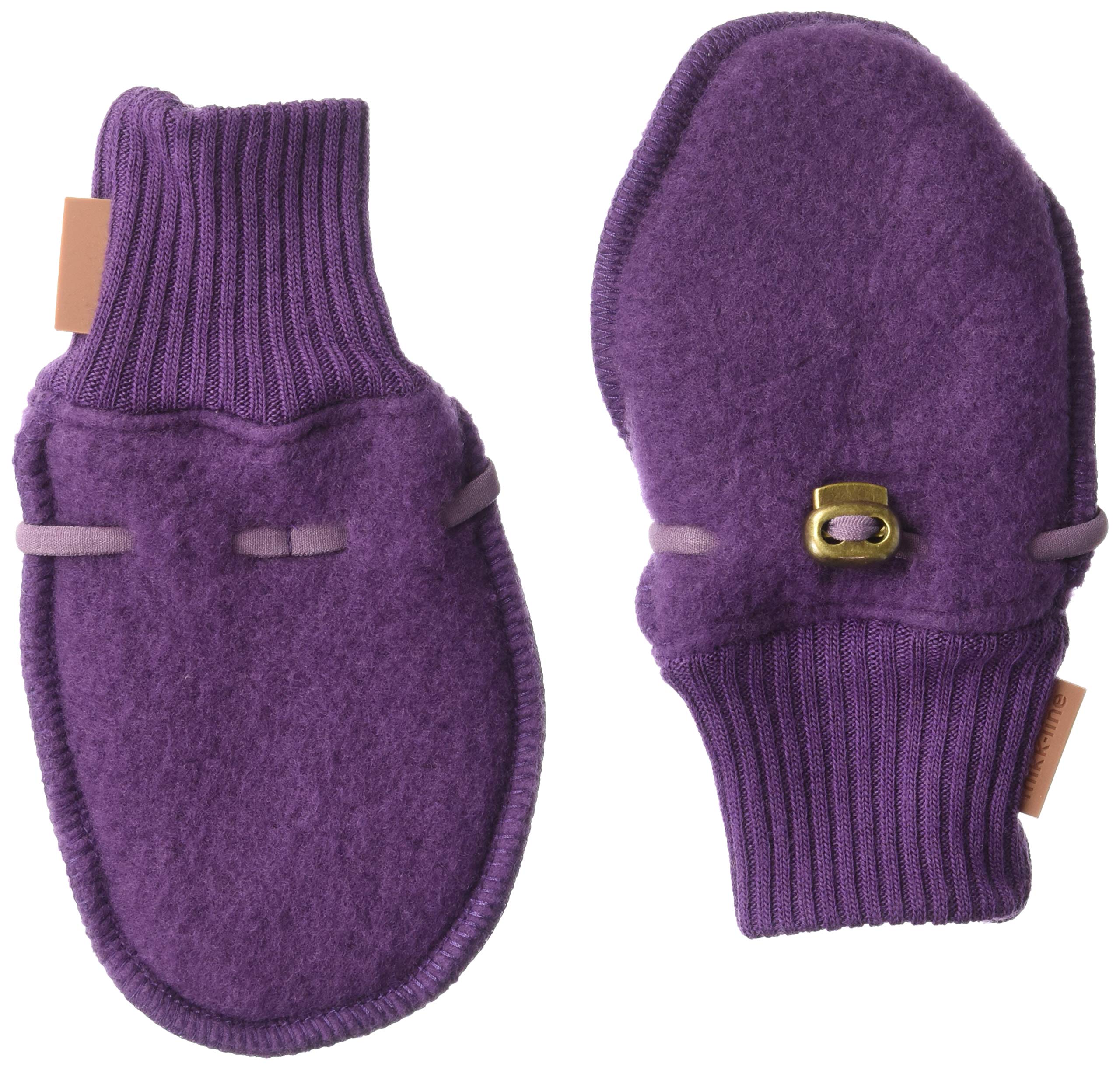 MIKK-Line - Melton Kids & Baby Ultra-Soft Merino Wool Adjustable Mittens with Toggle