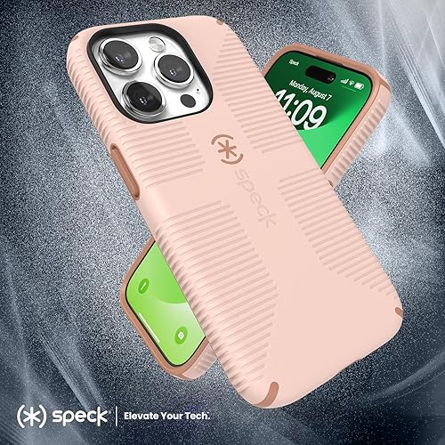 Miniatura 6 de Speck MagSafe - Funda para iPhone 15 Pro, protección contra caídas y cámara, agarre seguro suave al tacto, compatible con carga inalámbrica, se