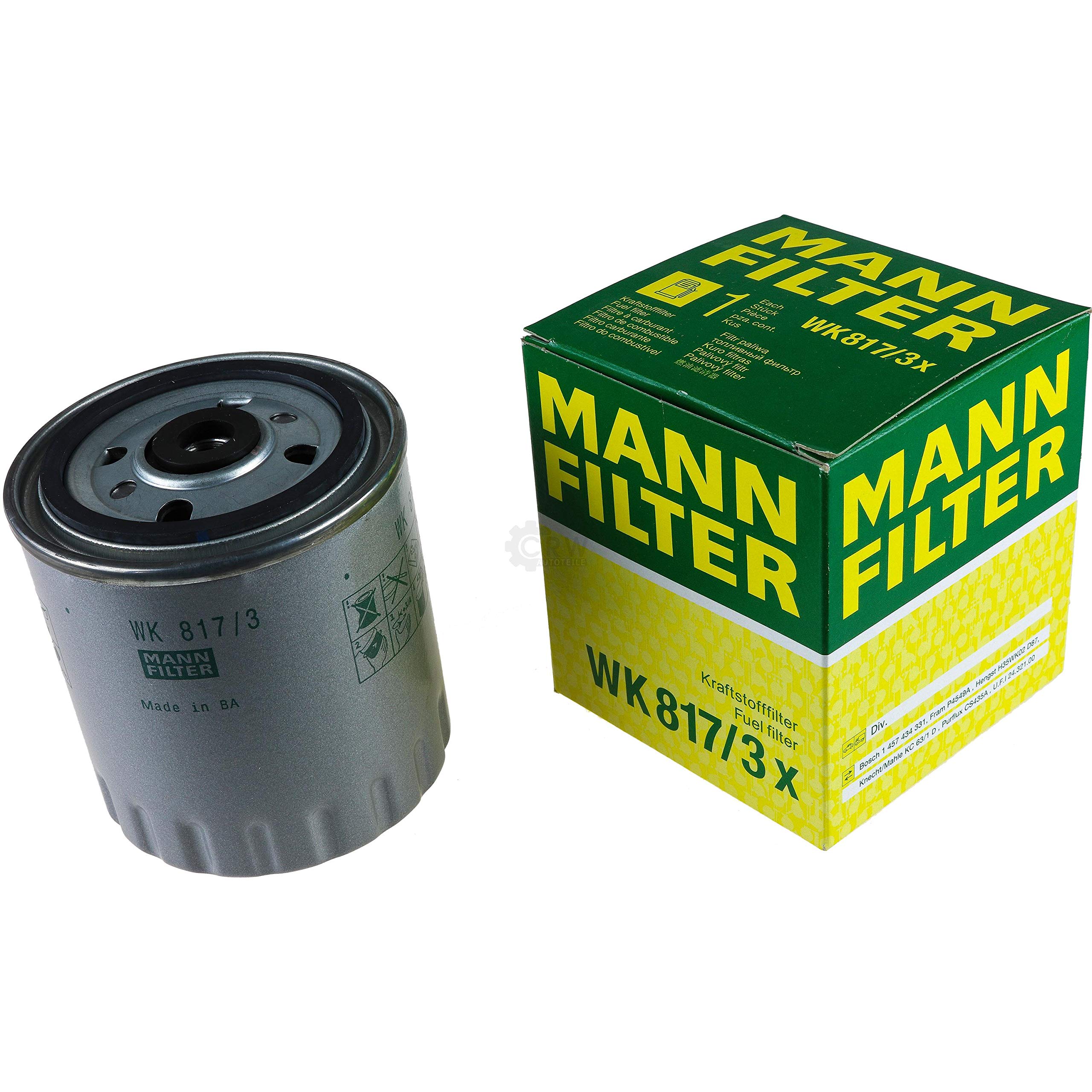 Set 85461286 C 30 195/2 PF 1050/1 n MN7501-1 WK 817/3 x MN7501-5 paquete de inspección 7 L Classic 10W-40 + paquete de filtros MANN 10934423