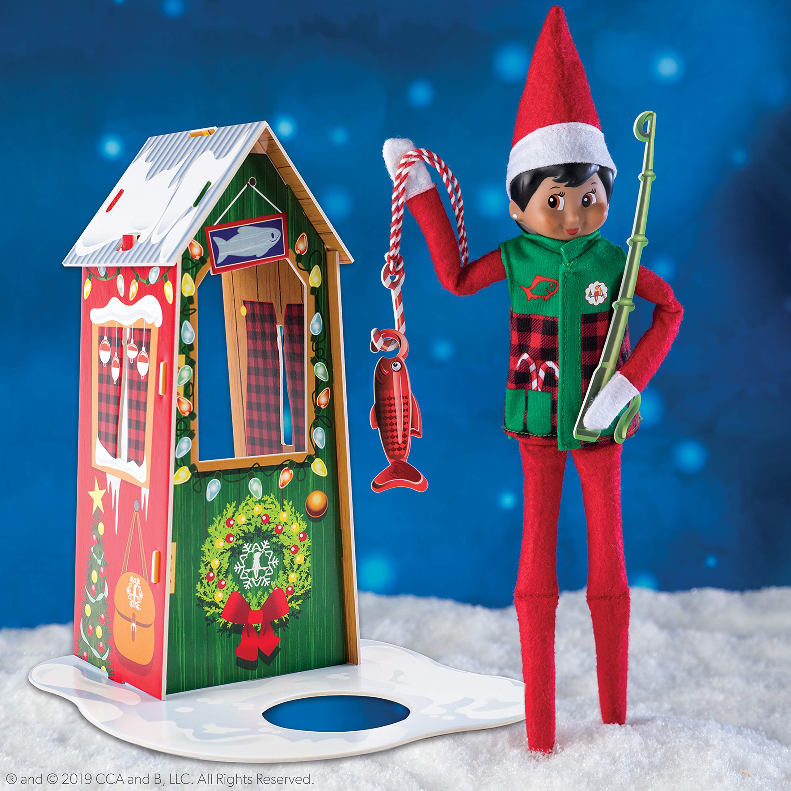 elf on the shelf fishing pole Rod Props & Accessories In Australia & New Zealand  My Magical Moments Elf on the Shelf Fishing