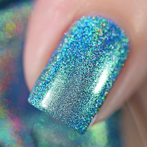 Miniatura 1854 de ILNP Madison Ave Esmalte de uñas holográfico metálico rosa antiguo