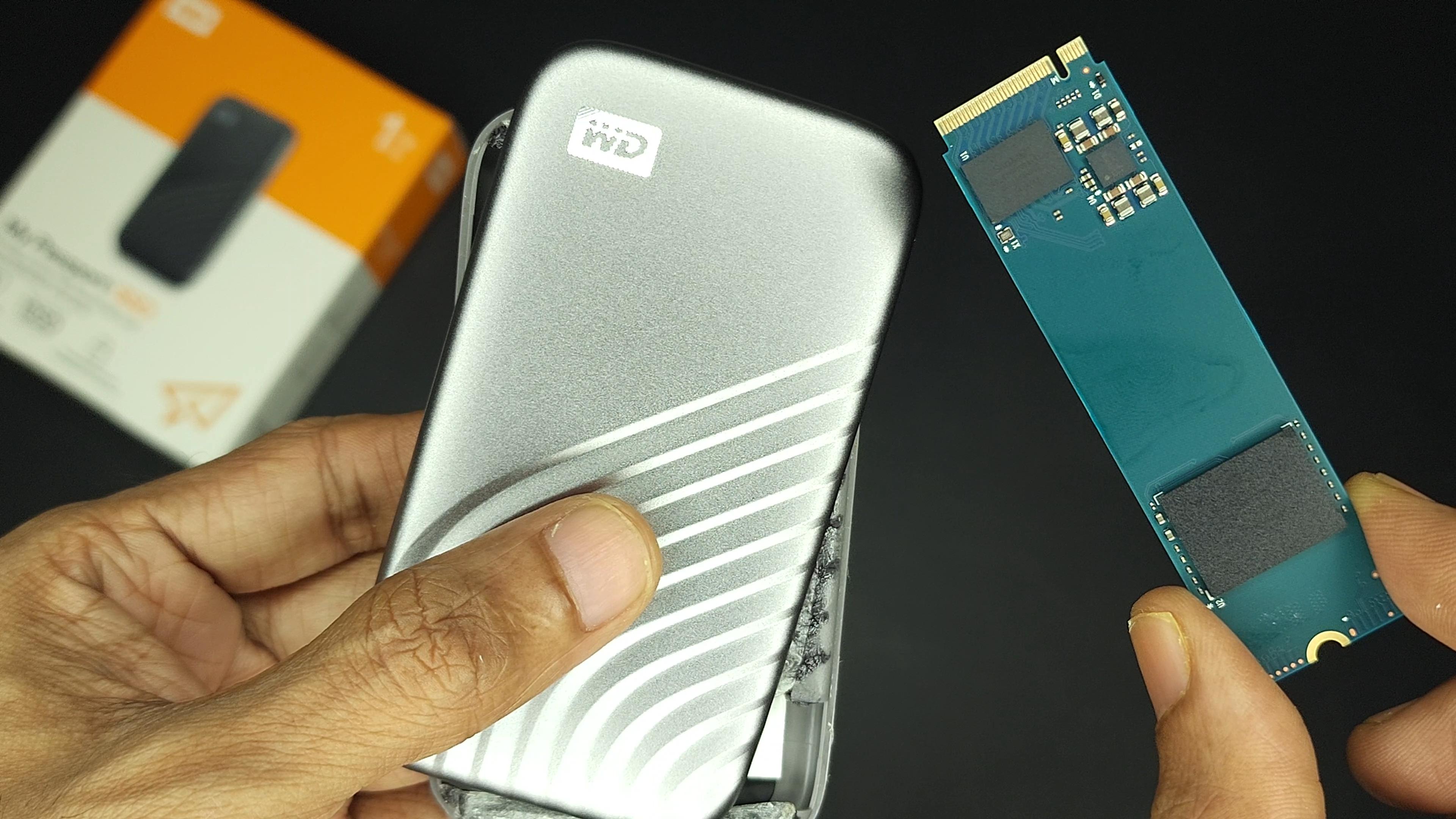 Watch WD Passport 1TB Portable SSD Disassembly - What's Inside? on