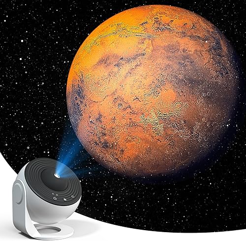 Lytmi Proyector de galaxia planetario 13 en 1, proyector de estrellas de 8K con temporizador, luz nocturna de estrella nebulosa para niños y