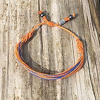 Vista 141 de Colorful Bracelet for Men and Women with Hematite Stones: Handmade Designer Adjustable Multistrand String Knotted Macrame Friendship Bracelet