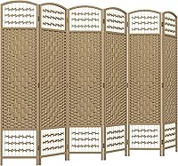 Vista 17 de HOMCOM Divisor de habitación de 3 paneles, pantalla de privacidad plegable, separador de habitación de 5.6 pies, divisor de pared de división Negro