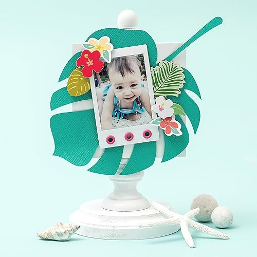 Vista 11 de Perforadora Crop-A-Dile de We R Memory Keepers, mango azul