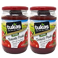 Vista 1 de Tukas Pasta de tomate turco prémium de 24.7 onzas, paquete de 2