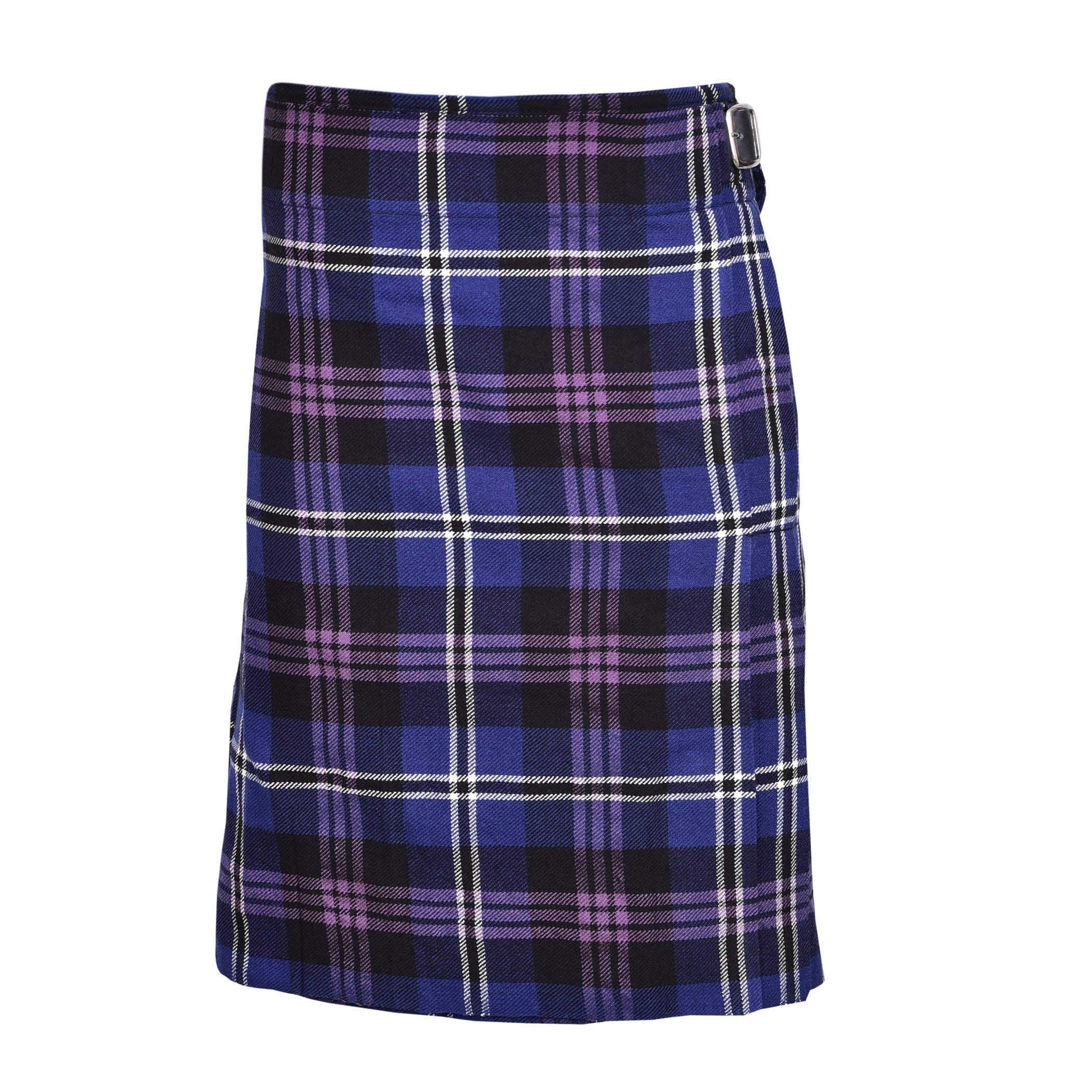 Heritage of Scotland Men's 5 Yard Scottish Kilts Tartan Kilt 13oz Highland Casual Kilt (40")