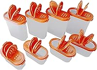 Vista 2 de Tupperware Set de coctelera modular mate (8) rojo