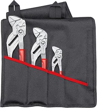 KNIPEX Set of Pliers Wrenches 3 Parts 330 mm, 00 19 55 S7