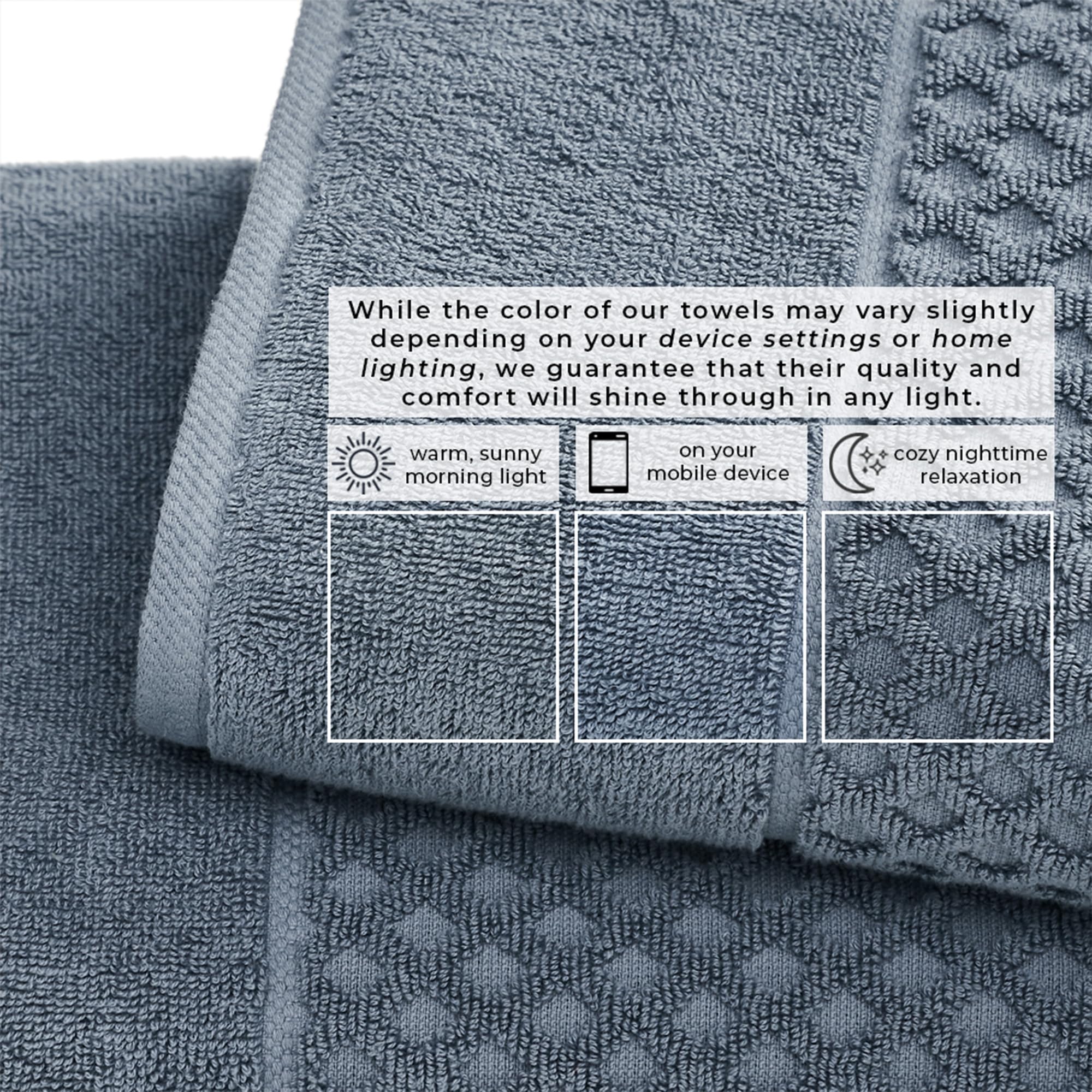 Uxcell Asciugamani in 100% cotone, 35 x 75 cm, leggeri, morbidi, assorbenti, set per casa, bagno, hotel, beige, confezione da 4