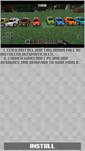 RC Car Mod for Minecraft PE