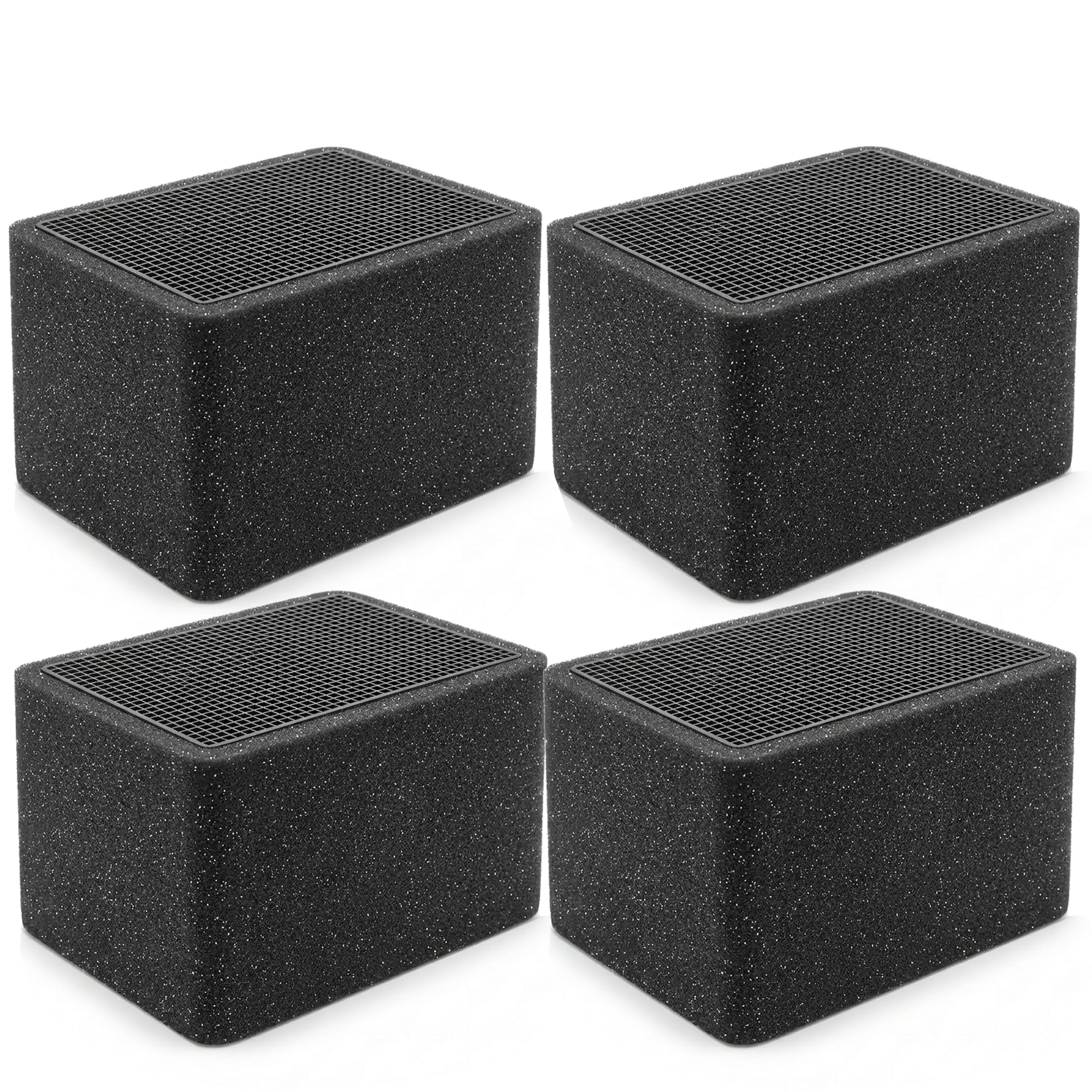 beaufan 4 Pack Replacement Activated Carbon Filter Compatible with Geberit AquaClean Tuma & Mera Shower Toilet Ceramic Filter Type 3 Comparable to Part Number 242.999.00.1