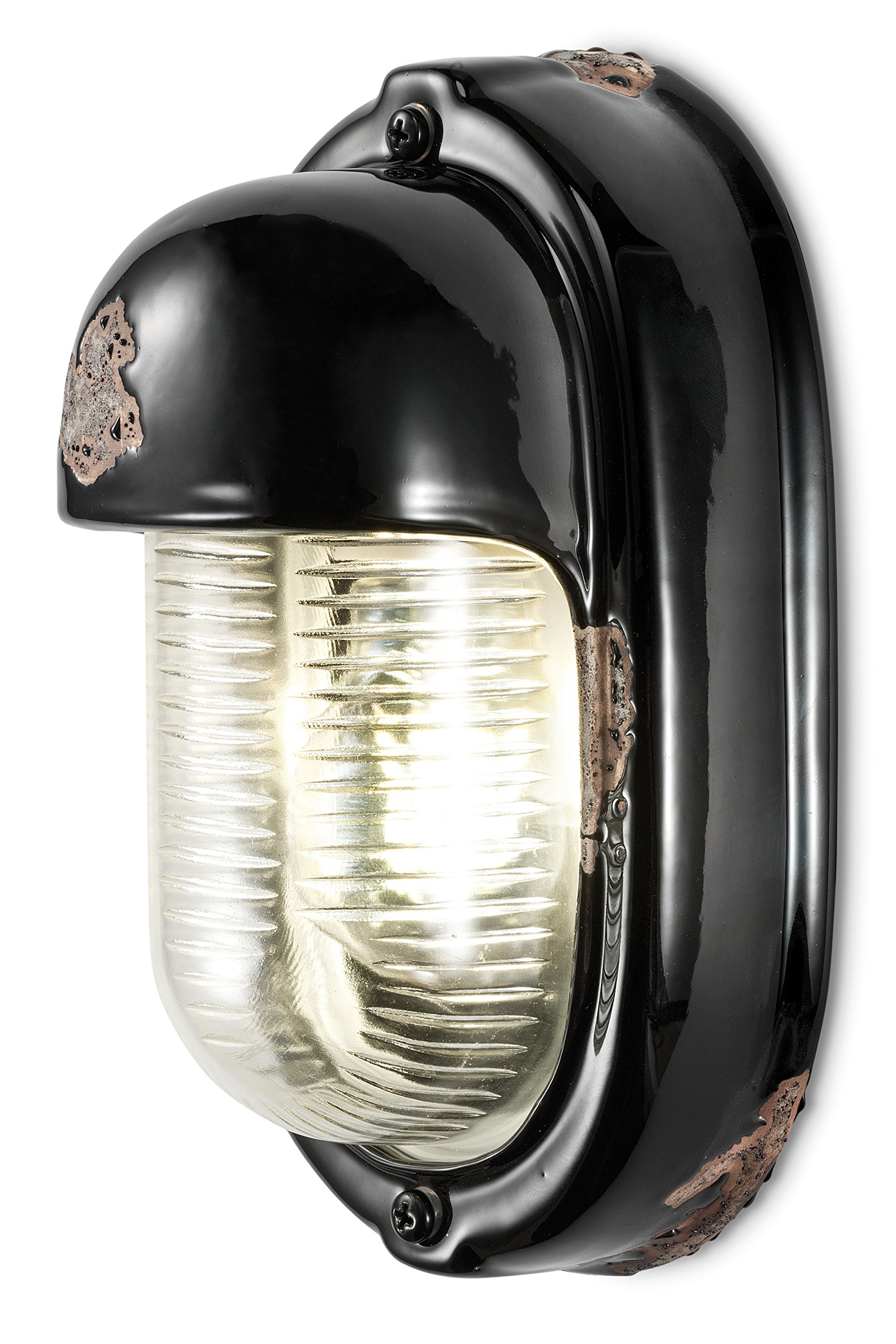 Applique Ferroluce Retrò per illuminare corridoi e saloni industriali 2