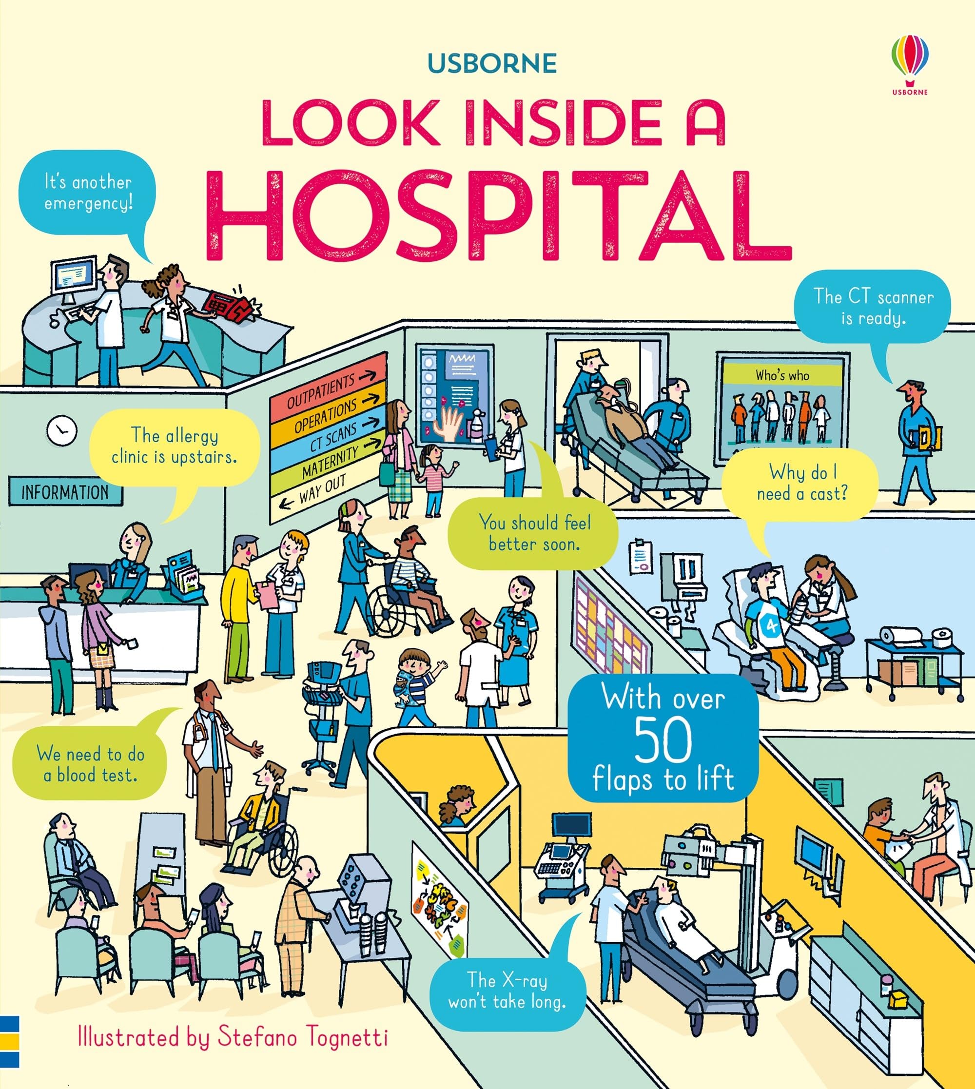 Look Inside a Hospital: 1 Board book – 10 Jan. 2019