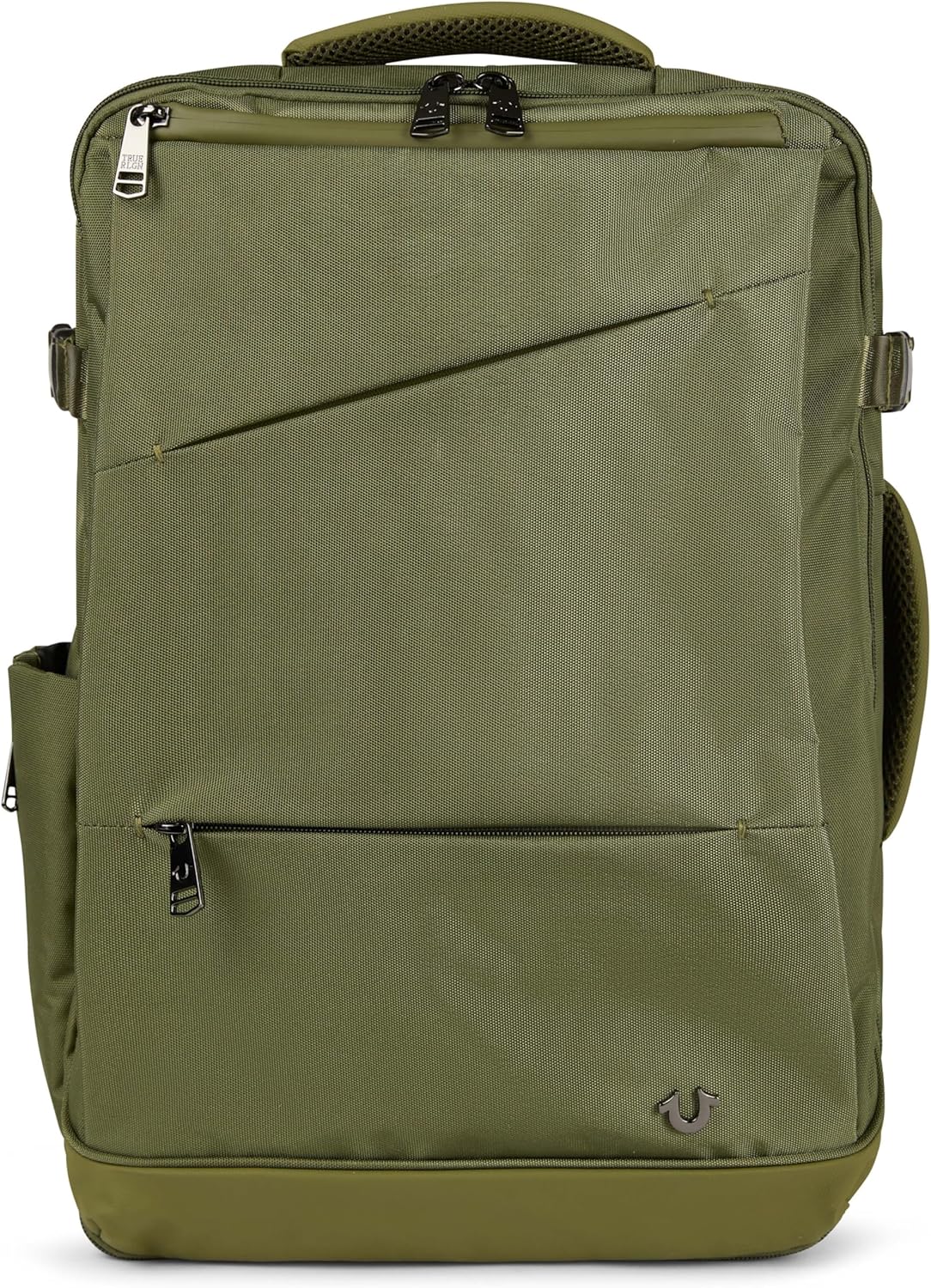 True Religion Travel Backpack for Men and Women - Carry On Flight Approved Luggage Bag, 16" Laptop Compartment, Clothes Storage, Tech Organizer, Traveling Business Weekender Daypack for Personal Items