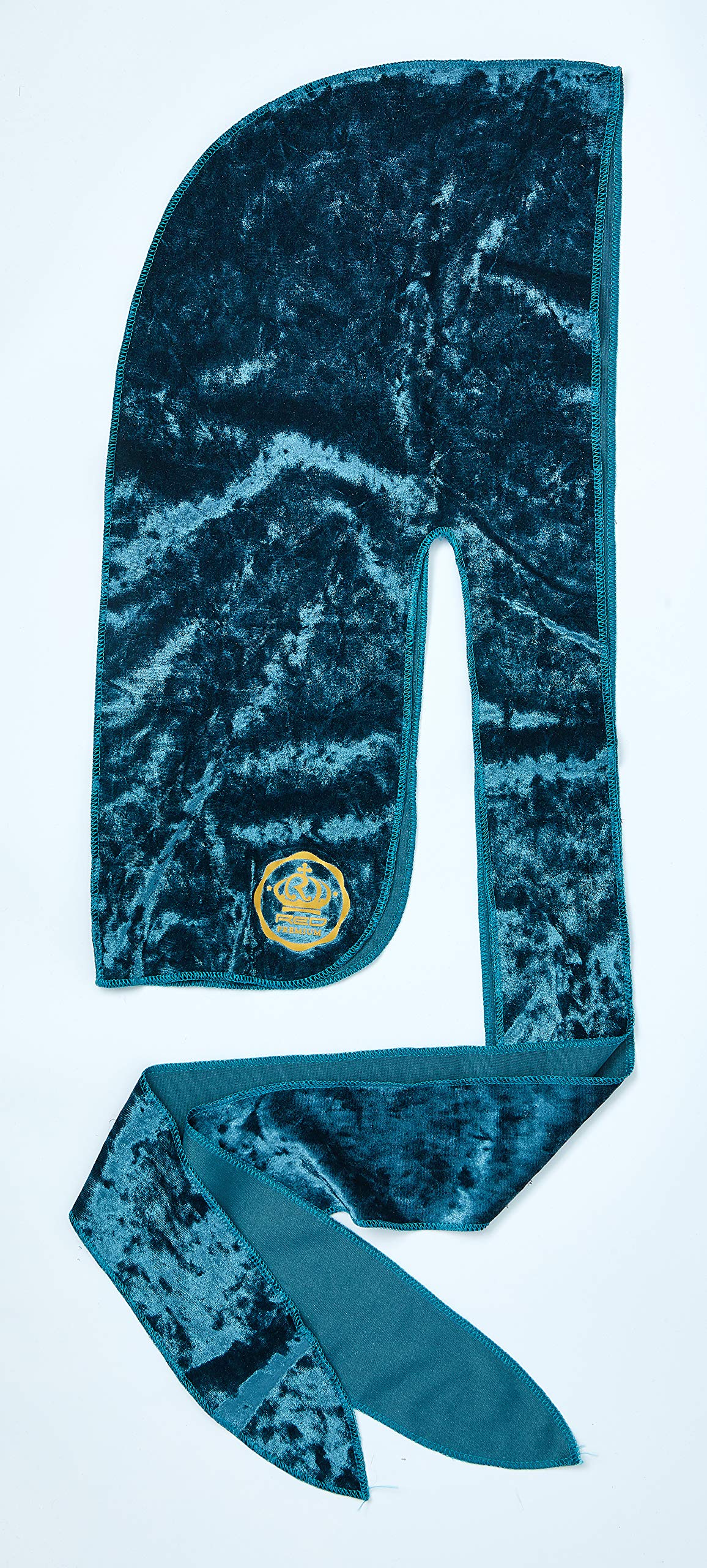 KISSRED Bow Wow X Power Wave Crushed Velvet Durag HDUPPQ04 (Teal Green)