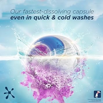 Persil Ultimate Touch of Comfort Washing Capsules laundry smelling fragrant and clean for longer for 14 days of our best uplifting fragrance 132 washes (3x 44)