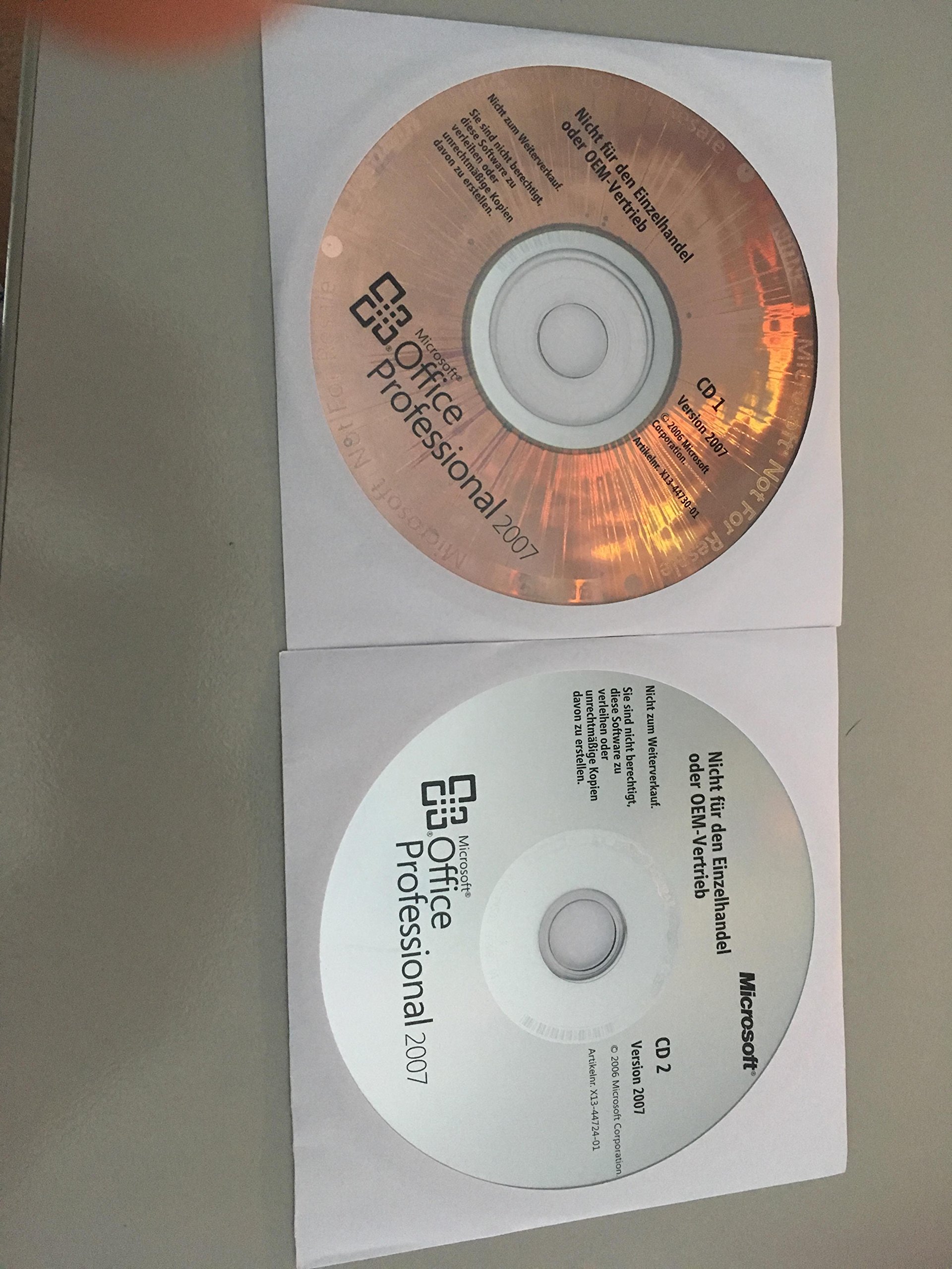 Microsoft Office Professional 2007 1 Licencja