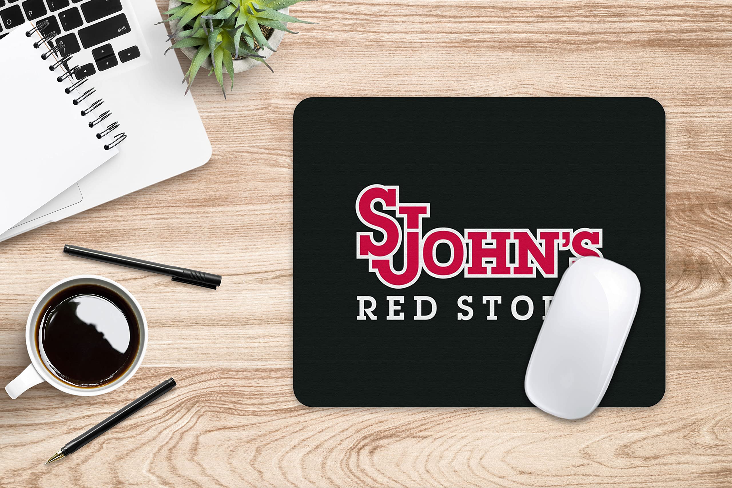 OTM Essentials St. John's University Standard Fabric Mouse Pad, Classic