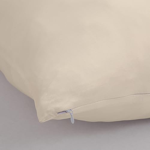 Miniatura 8 de ROYALE LINENS Funda de almohada corporal  Microfibra 1800 de doble cepillado  20 x 54 pulgadas con cierre de cremallera oculto  Resistente a las