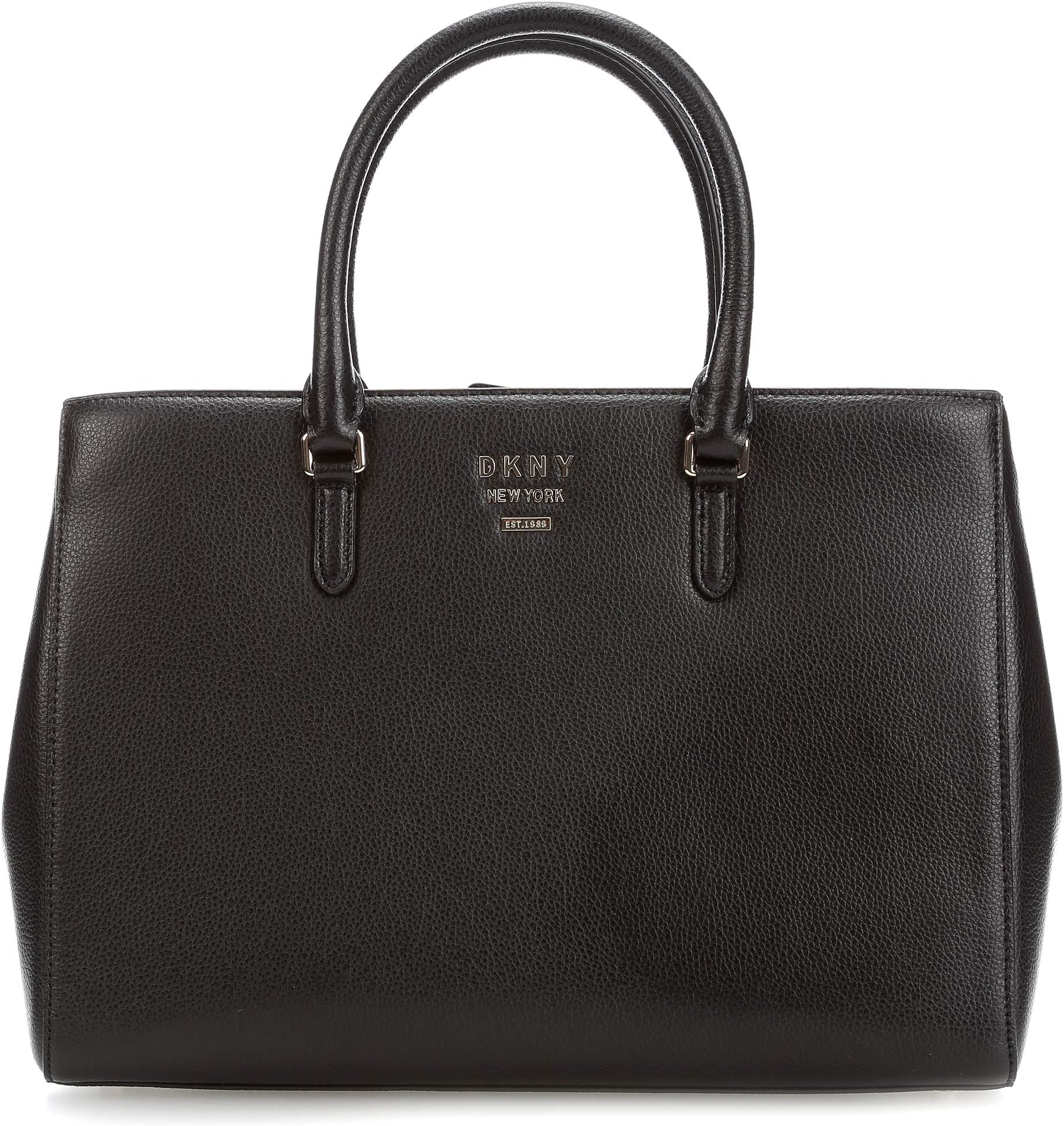 DKNY Whitney Black Leather Tote Bag