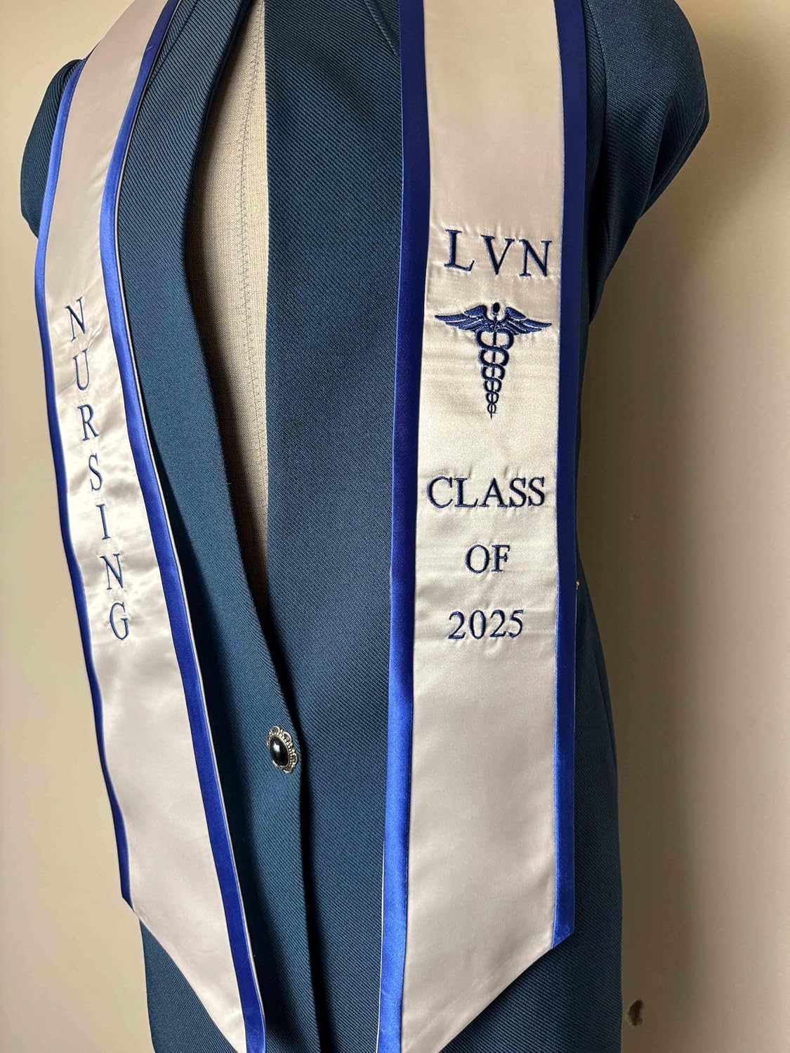 Ovaltag Nurse Graduation LVN Stole 2025 - Graduate Sash Nurses Stoles - Graduation Gift Idea Class of 2025