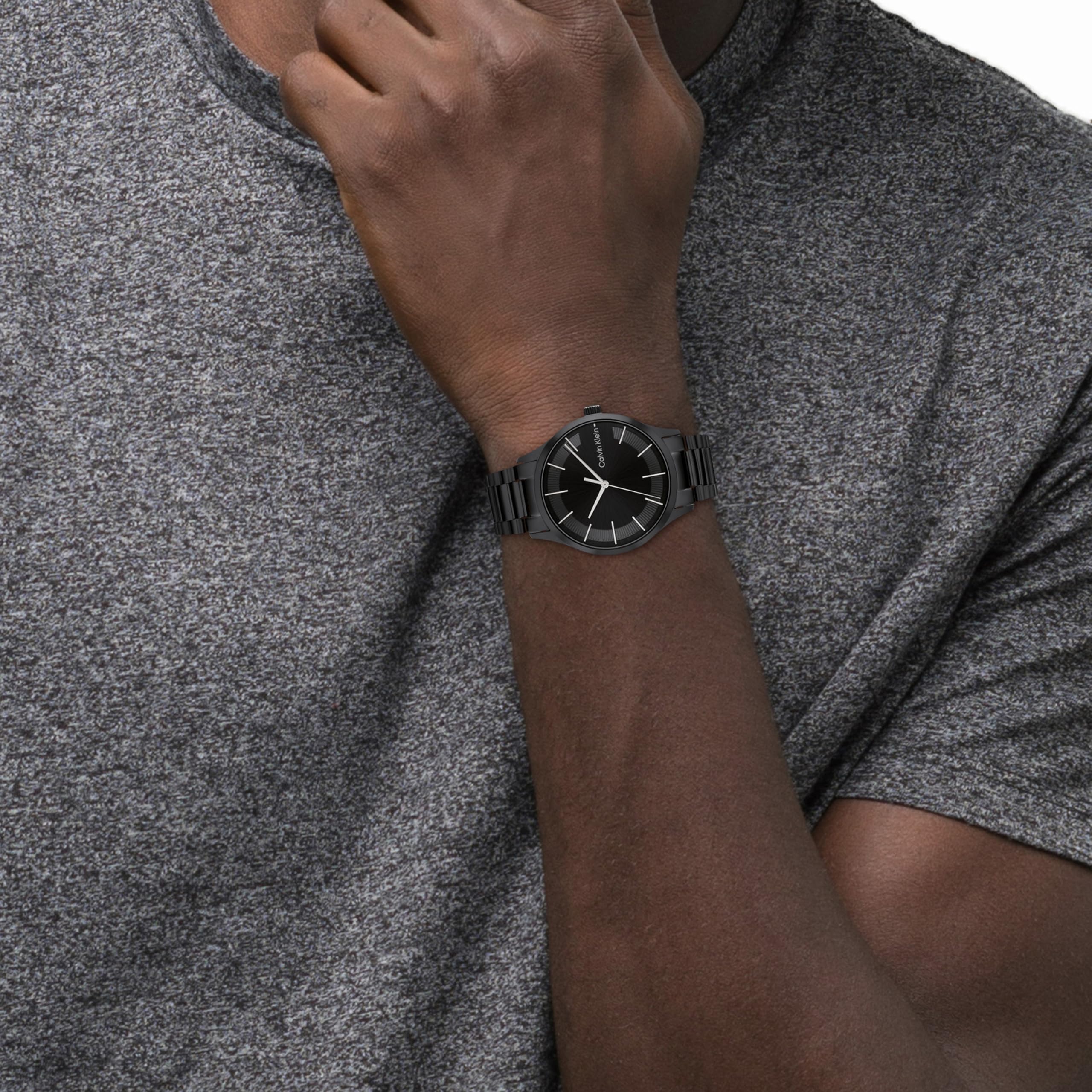 Amazon.co.jp: Calvin Klein/カルバンクライン アイコニック - 40MM 